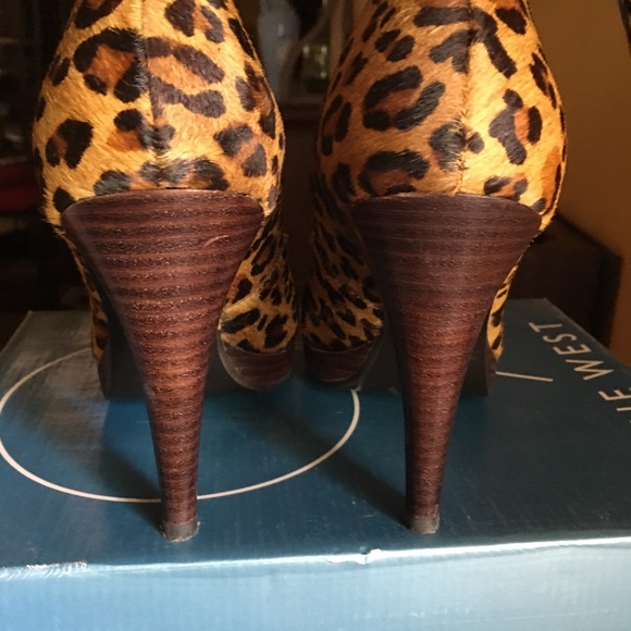 Nine West ANGENIR BROWN PONY 7.5 Beautiful shoe - Picture 3 of 7